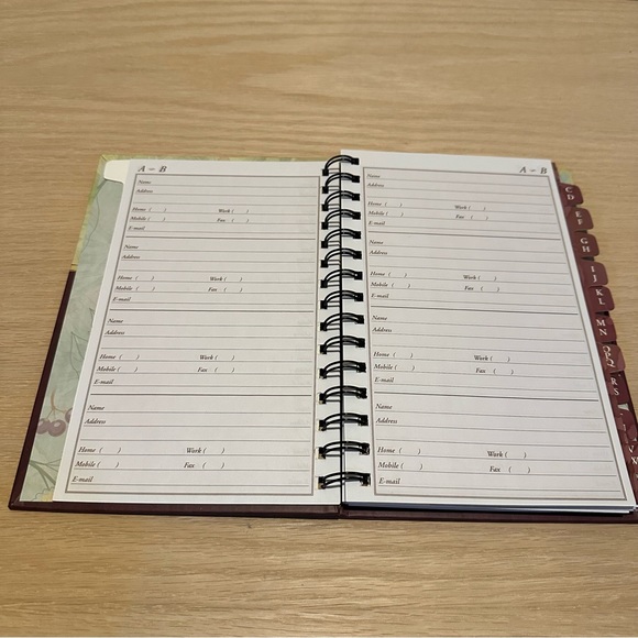 Floral Address Book! - Picture 6 of 8